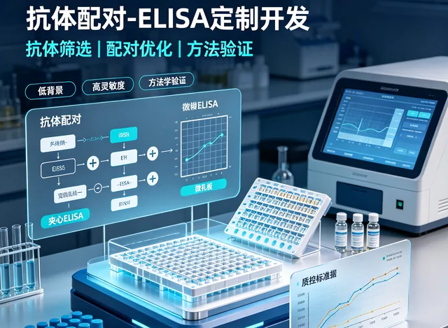 抗体配对-ELISA定制开发